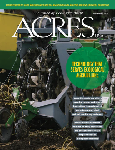 Re Envision Ag: Acres USA Magazine’s Cover Story
